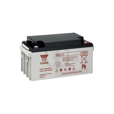 Batterie plomb étanche NP65 12 Yuasa 12V 65ah