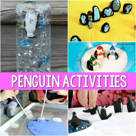 Penguin Activities For Preschoolers Pre K Pages