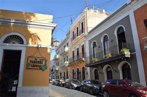 Old san juan, puerto rico editorial stock photo. Image of rico - 246925183