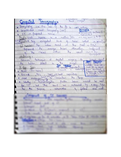 Solution Computed Tomography And Components Of Ct Scanner Studypool