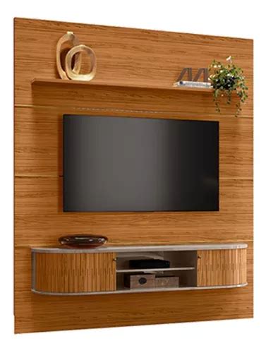 Rack Con Panel Madetec Bugatti Para TV Hasta 75 Muebles Para