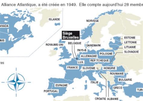 Haut Imagen Carte De L Otan Fr Thptnganamst Edu Vn