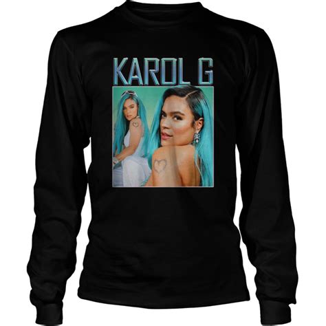 Karol G Vintage Rap Becky G Karol G Reggaeton Rapper Latin Trap Shirt