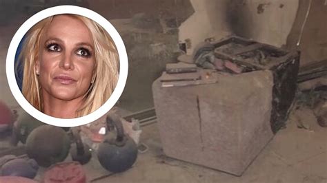 Britney Spears Reveals Photo Of Aftermath From Home Gym Fire