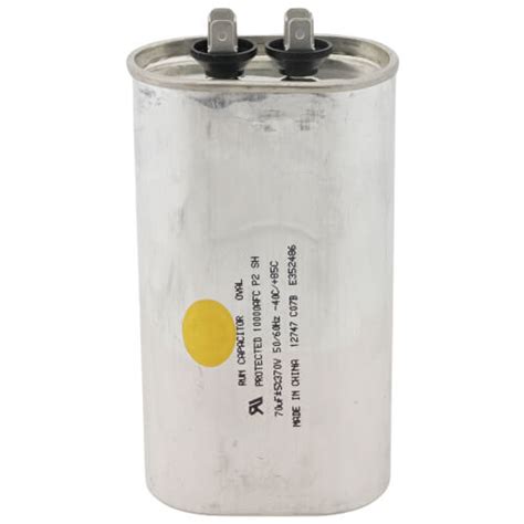 Cr70x370 Supco Cr70x370 70mfd 370v Oval Run Capacitor