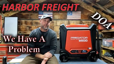 Harbor Freight Predator Watt Inverter Generator D O A Youtube