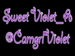 Lotioning My Tits Sweet Violet Clips4Sale