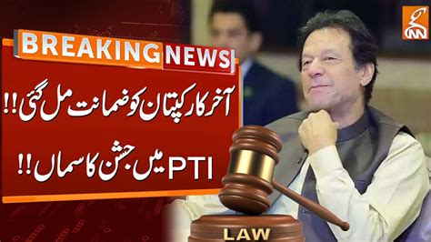 Imran Khan Bail Approved Breaking News Gnn Youtube