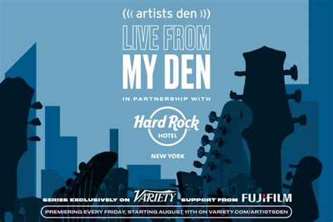 artists den entertainment  premiere  season     den