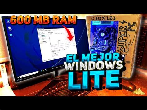 Cuál es el mejor Windows para PC de bajos recursos