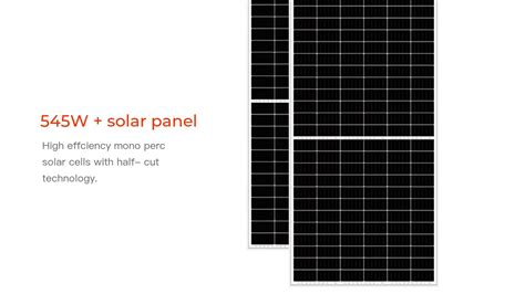 Professional W Mbb Half Cut Mono Perc Solar Module Manufacturer