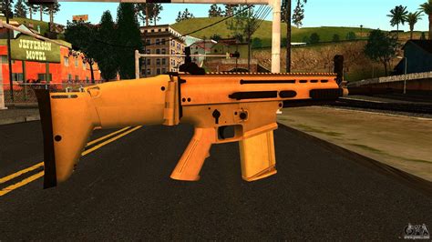 Fn Scar H From Medal Of Honor Warfighter For Gta San Andreas