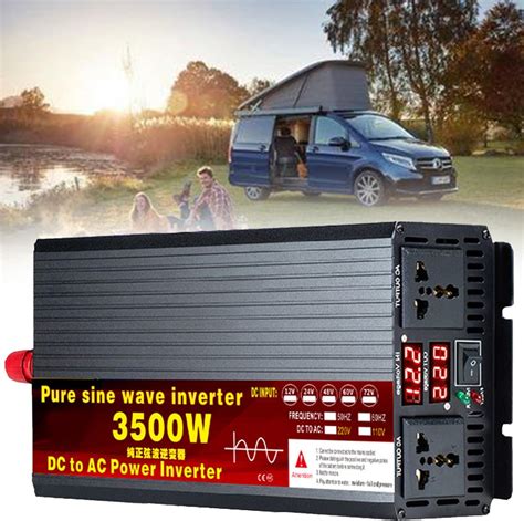 Pure Sine Wave Inverter 3500w4000w5000w5500w Car Power Inverter Dc