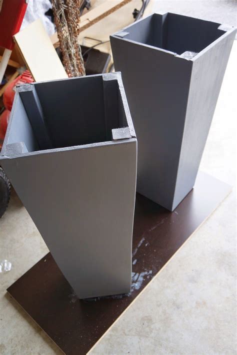 Tall Square Planters Diy Planters Outdoor Square Planters Tall Planters