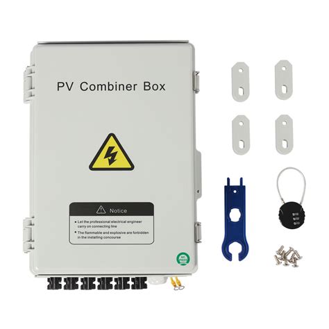 63a 6 String Solar Pv Combiner Box Circuit Breaker Ubuy India