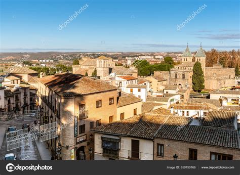 Cityscape Of Toledo From The Ramparts With Puerta De La Bisagra A