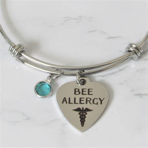 Allergy Bracelet - Etsy