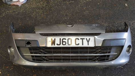 Renault Megane MK3 2008 2012 Front Bumper Grey TEKNG Store Renault