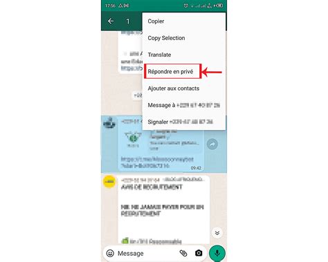 Envoyer des messages WhatsApp à un contact non enregistré : comment faire