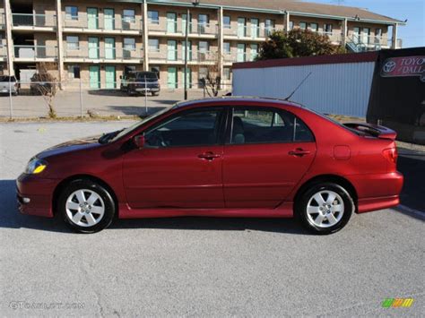 Impulse Red Pearl 2007 Toyota Corolla S Exterior Photo 41359151