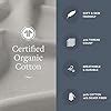 Amazon GroundLuxe Organic Fitted Grounding Sheet For Twin XL Size