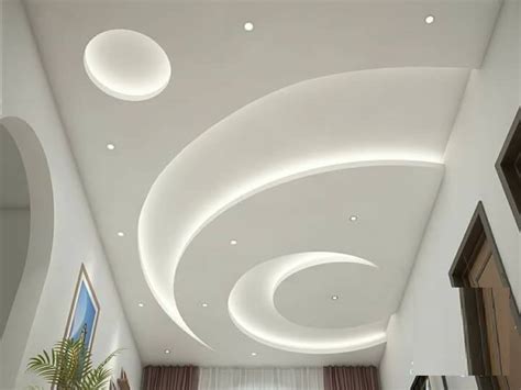 Top 100 Gypsum board false ceiling designs for living room, hall ...