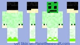 Green Mask Boi Minecraft Skin