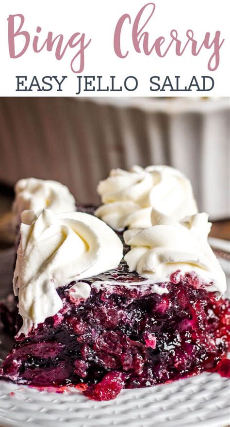 Bing Cherry Jello Salad With Pineapple And Cherry Coke Sugar Free Also