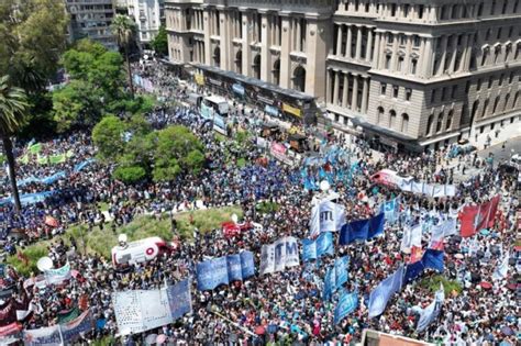 La Cgt Convocó A Un Paro Nacional Con Movilización Para El 24 De Enero Contra Las Políticas Del