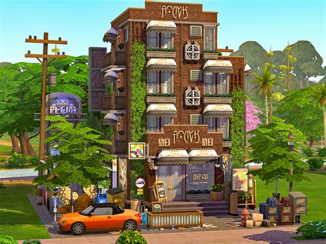 The Sims Resource - City Hotel - no CC