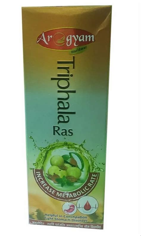 Ml Triphala Ras Packaging Type Box At Rs Bottle In Jind Id