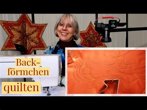 Quilten F R Anf Nger Backf Rmchen Freihand Quilten Youtube