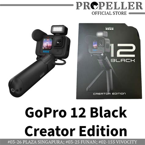 Gopro Hero Black Creator Edition Action Camera K K Hdr Video