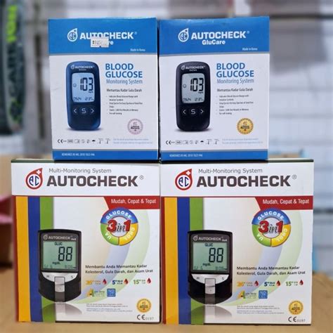 Jual Autocheck In Blood Glucose Alat Cek Gula Darah Kolestrol