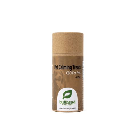 Pet Calming Treats Bullhead Botanics