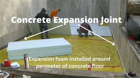 Concrete Expansion Joints What Material And Filler To Use For Them