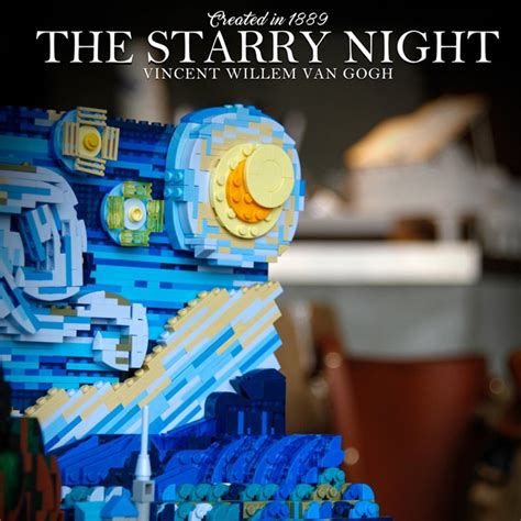 The Starry Night Lego Set – PAP Art Store