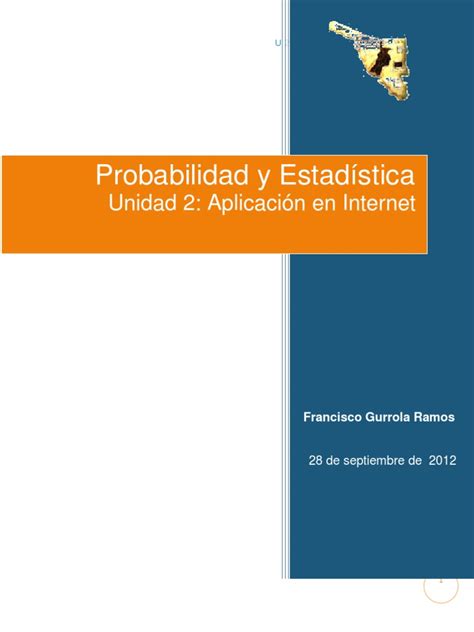 PDF Probabilidad Y Estadistica Word DOKUMEN TIPS