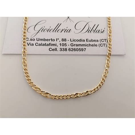 Collana Oro Giallo Unisex