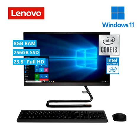 All In One Lenovo Ideacentre Aio 3 24imb05 23 8 Fhd Intel Core I3