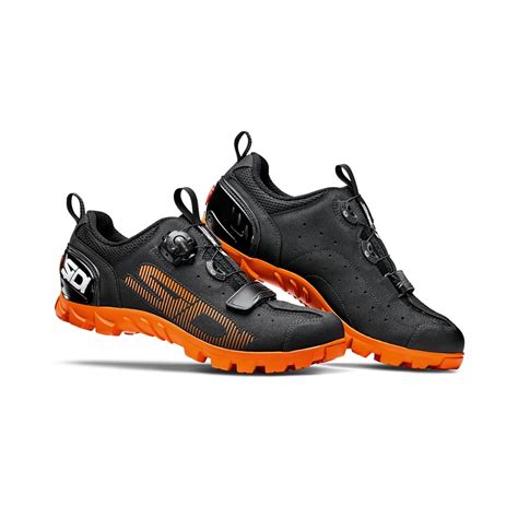 Zapatillas Sidi MTB SD15 Negro Naranja Ciclismo de montaña