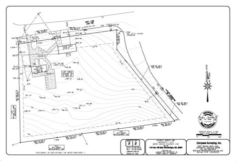 Topographic Survey Compass Surveying Inc