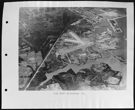 Nh 113271 Aerial View Norfolk Air Station Virginia