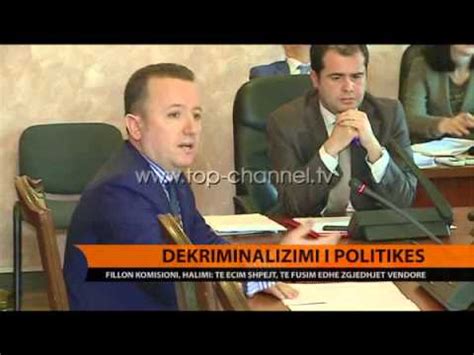 Dekriminalizimi I Politik S Top Channel Albania News Lajme Youtube