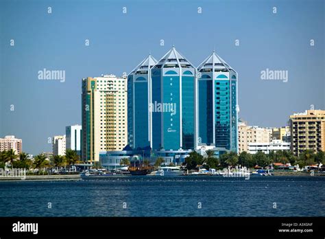 Sharjah City skyline Stock Photo - Alamy