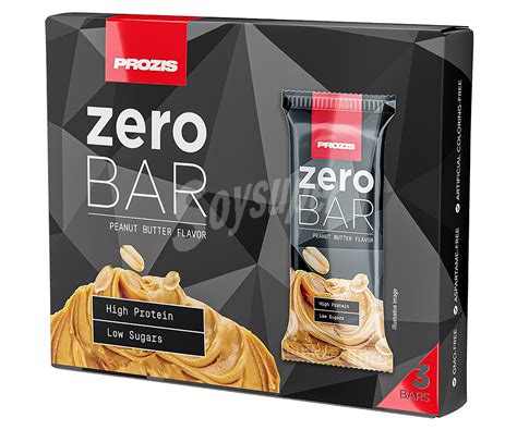 PROZIS ZERO Barritas con extra de proteínas y sabor a crema de