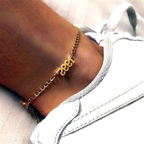 Elegant Anklets That Are So Cool 18K Anklets Elegant Anklet Women