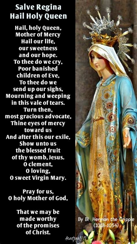 hail holy queen prayers
