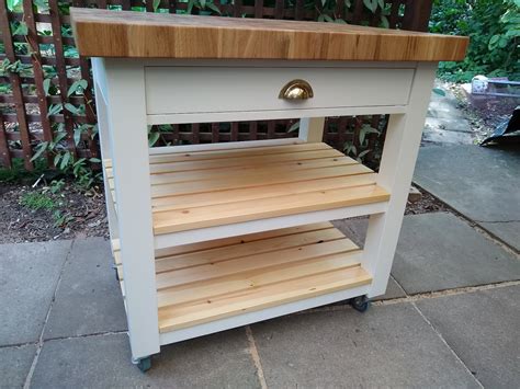 Handmade Oak Butchers Block End Grain Kitchen Island Pine Etsy Uk