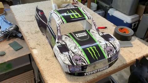 Bloodbrothers Graphics Bj Baldwin Monster Energy Trophy Truck Wrap